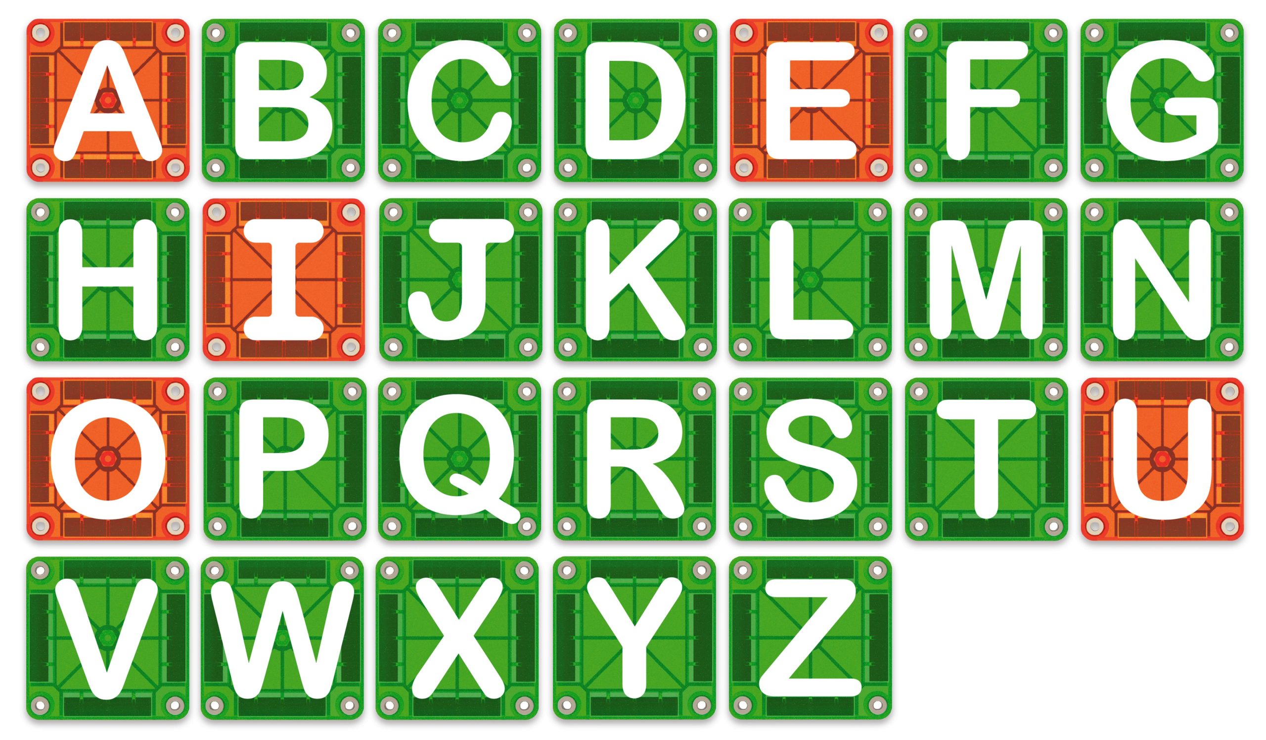 microMAGS LEARN Letters 56 Piece Set - Image 3