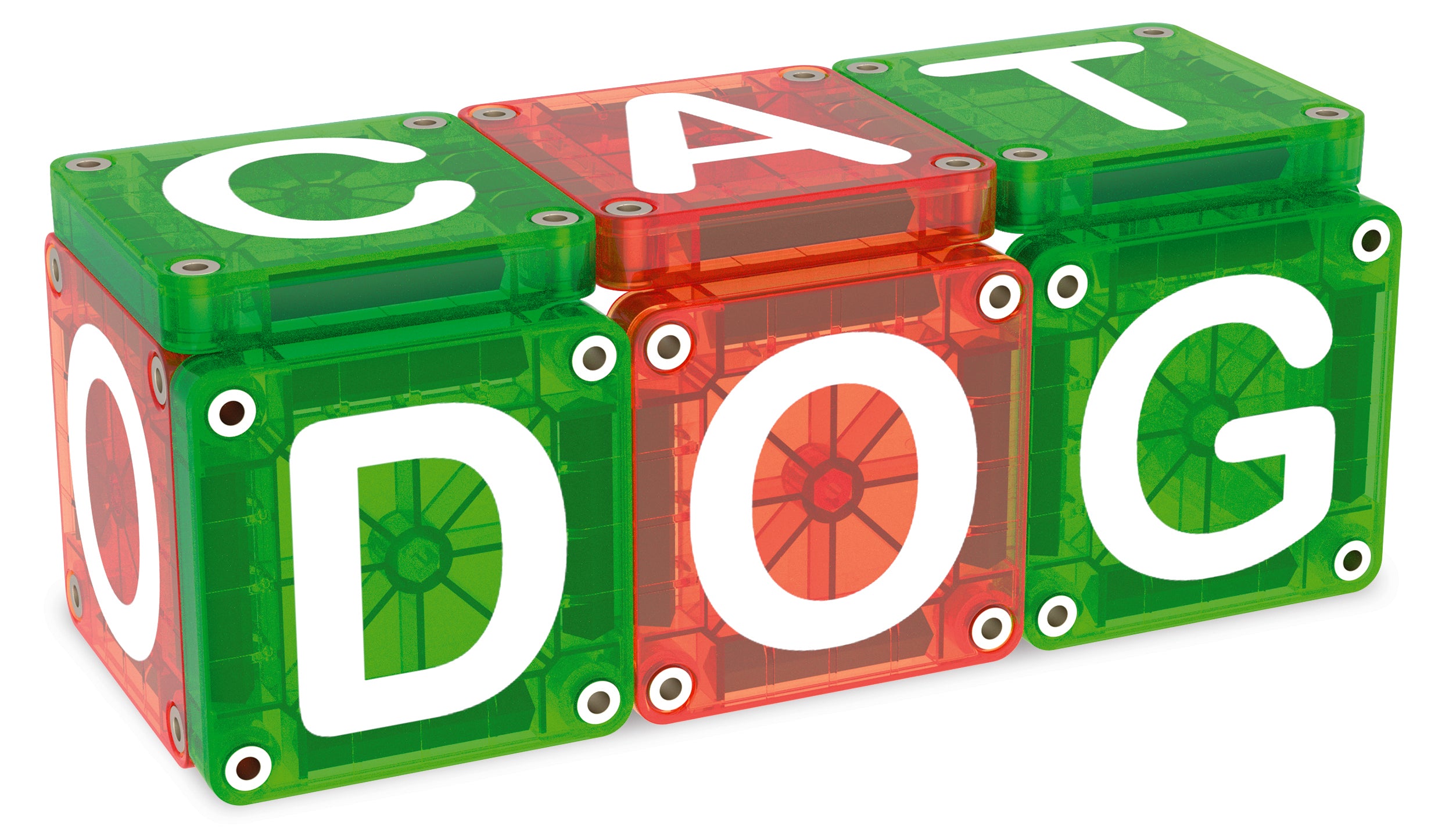microMAGS LEARN Letters 56 Piece Set - Image 4
