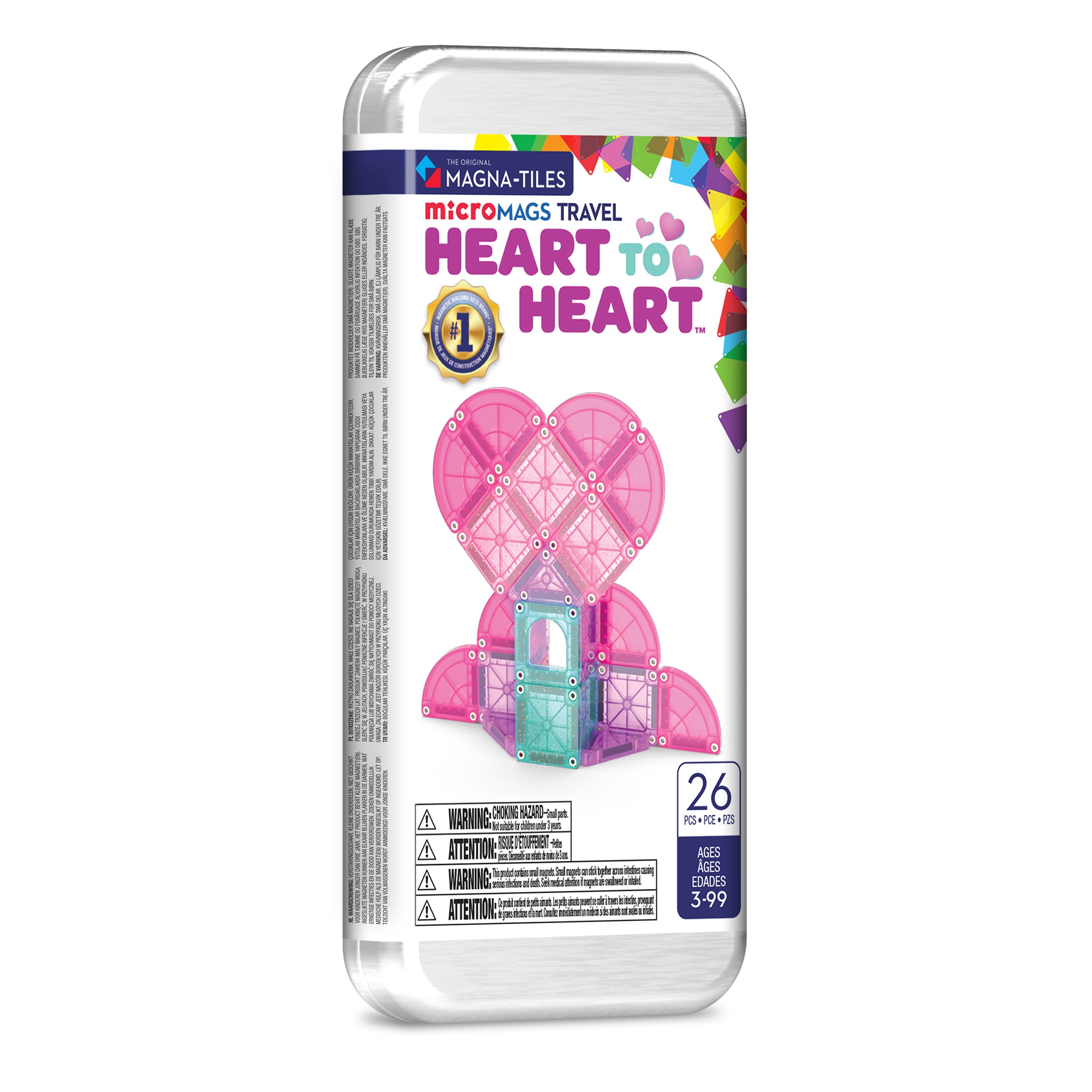 microMAGS Heart to Heart 26Piece Travel Set